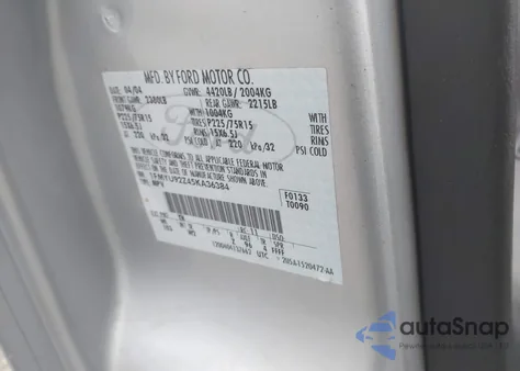 2005 Ford Escape Xls from USA, damaged, VIN 1FMYU92Z45KA36384